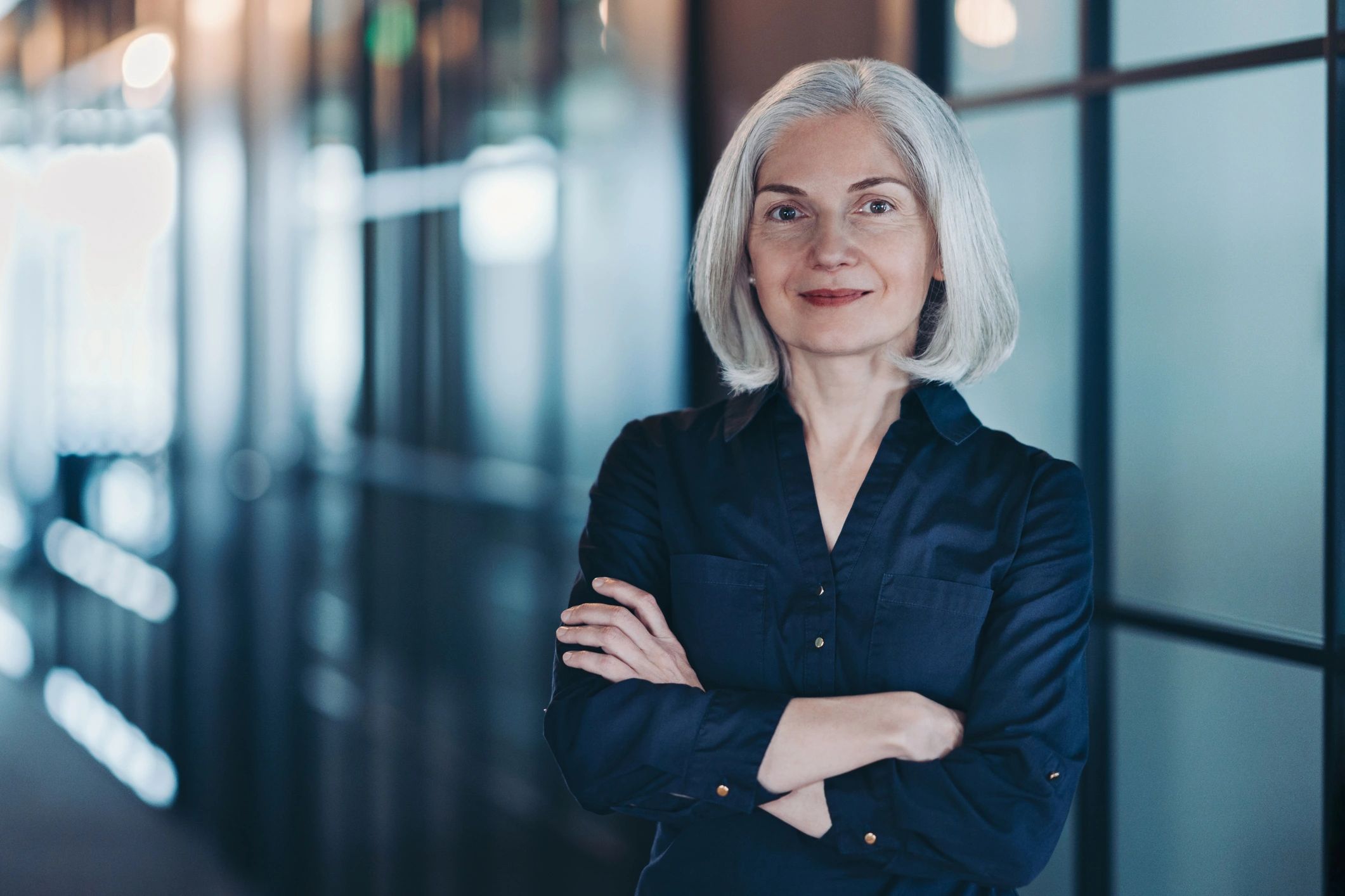 Portrait of portfolio owner